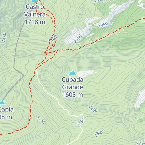 Map of Cubada Grande