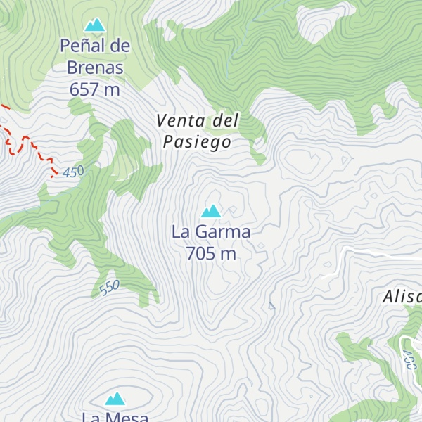 Map of La Garma