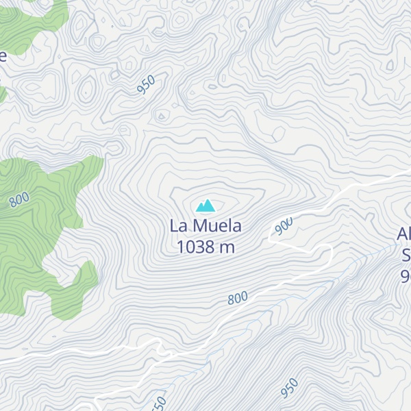 Map of La Muela