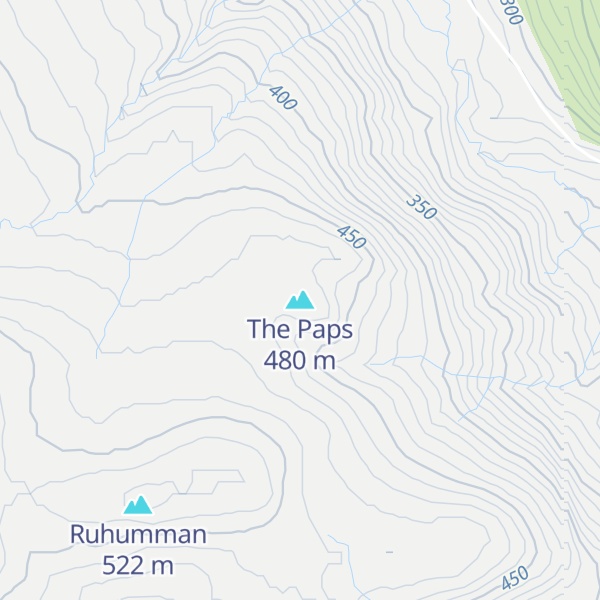 Map of The Paps