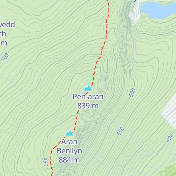 Map of Pen-aran