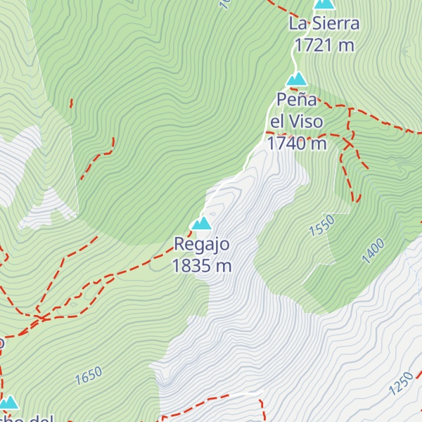 Map of Peña Negra
