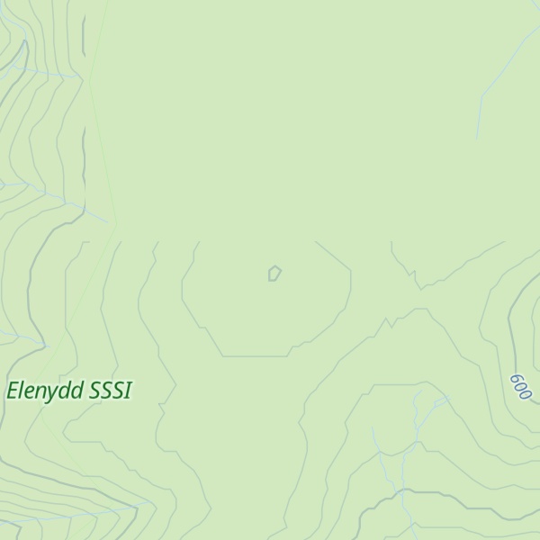 Map of Drum Yr Eira