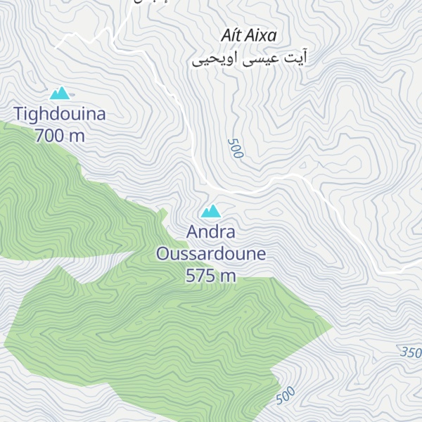 Map of Andra Oussardoune