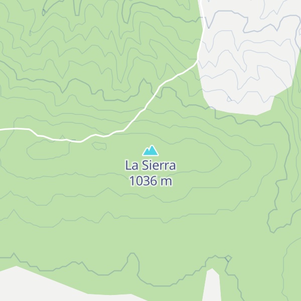 Map of La Sierra