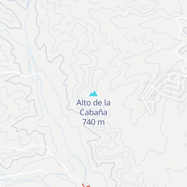 Map of Alto de la Cabaña