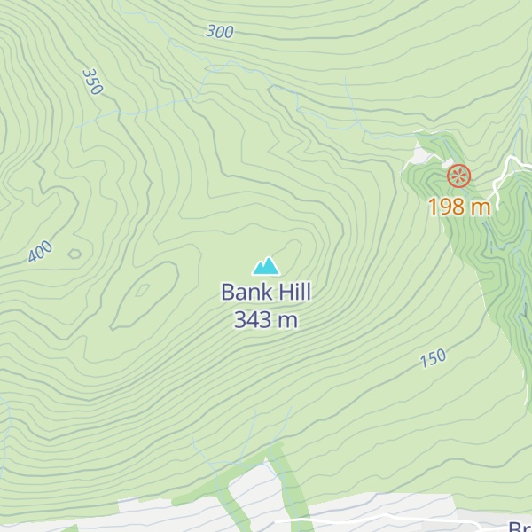 Map of Bank Hill