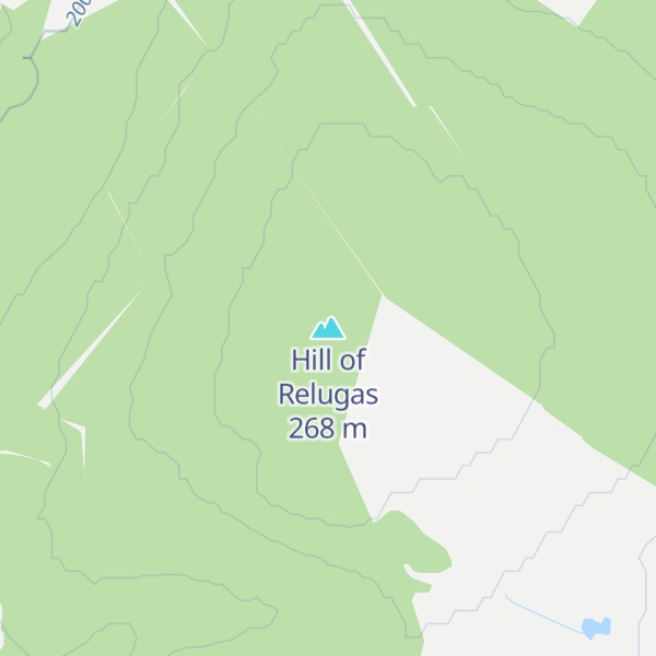 Map of Hill of Relugas