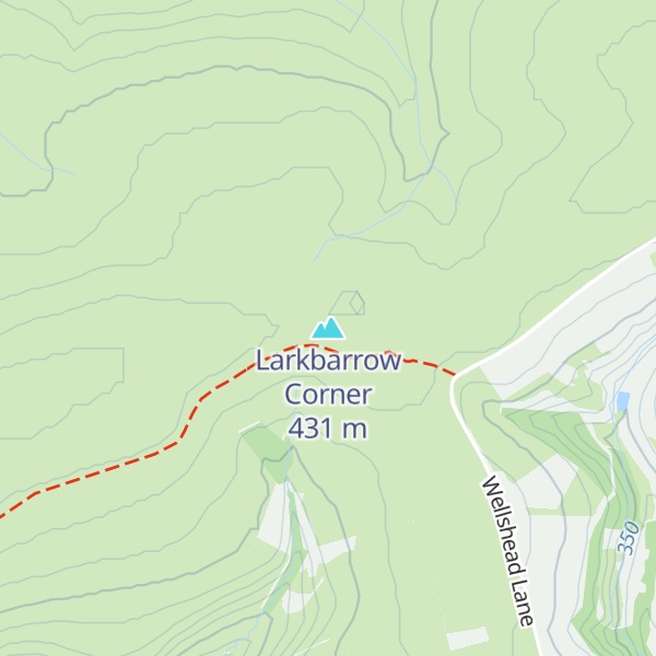 Map of Larkbarrow Corner