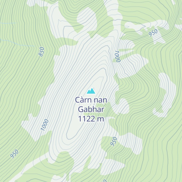 Map of Càrn nan Gabhar