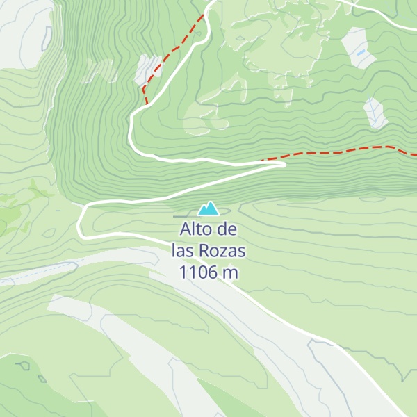 Map of Alto de las Rozas