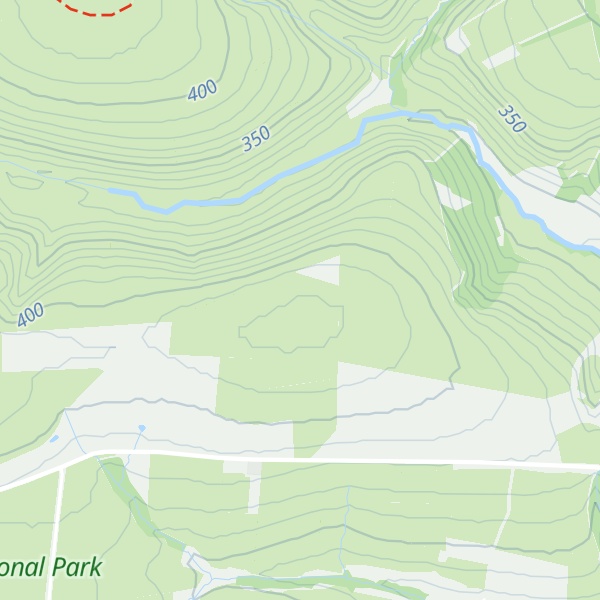 Map of Red Stone Hill