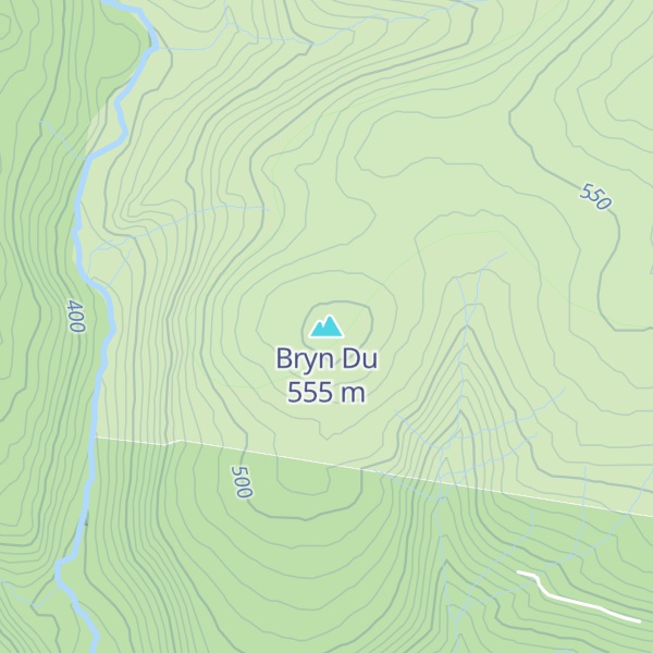 Map of Bryn Du