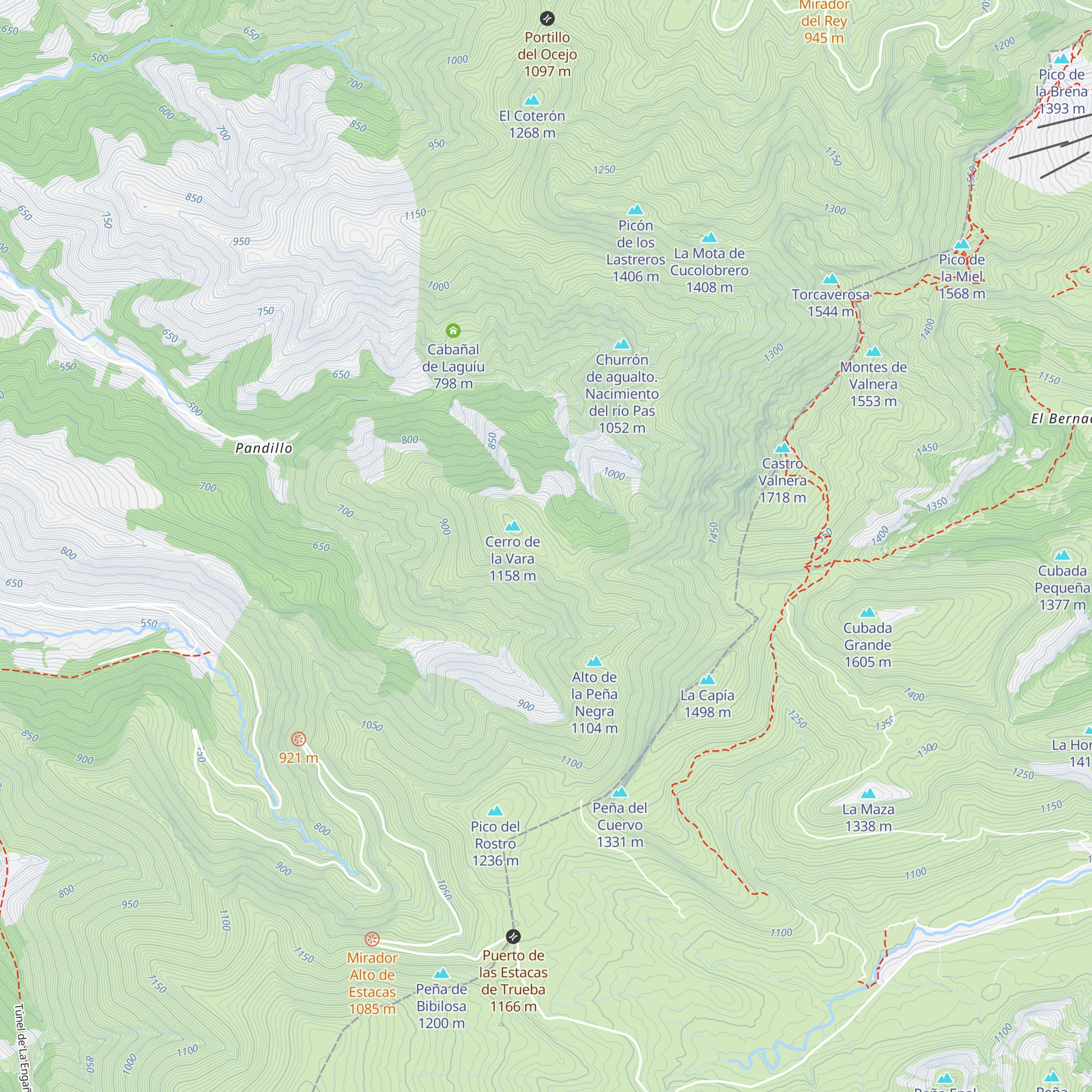 Cabañal de Culina map