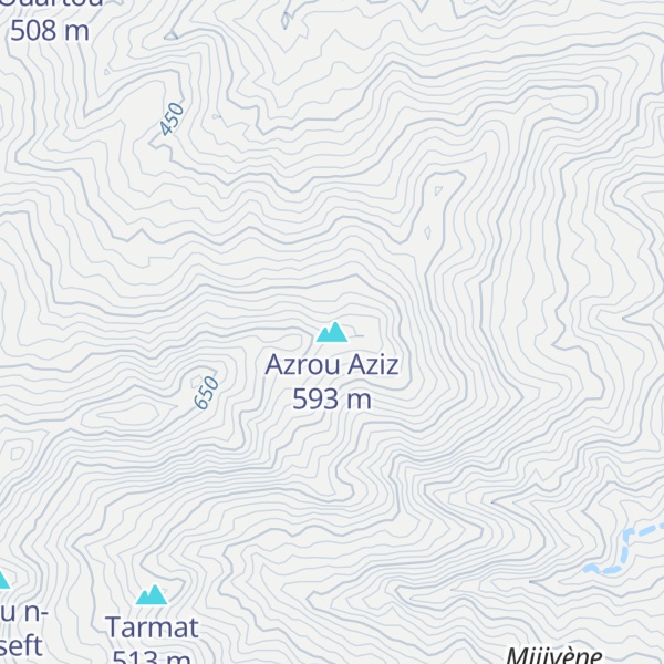 Map of Azrou Aziz
