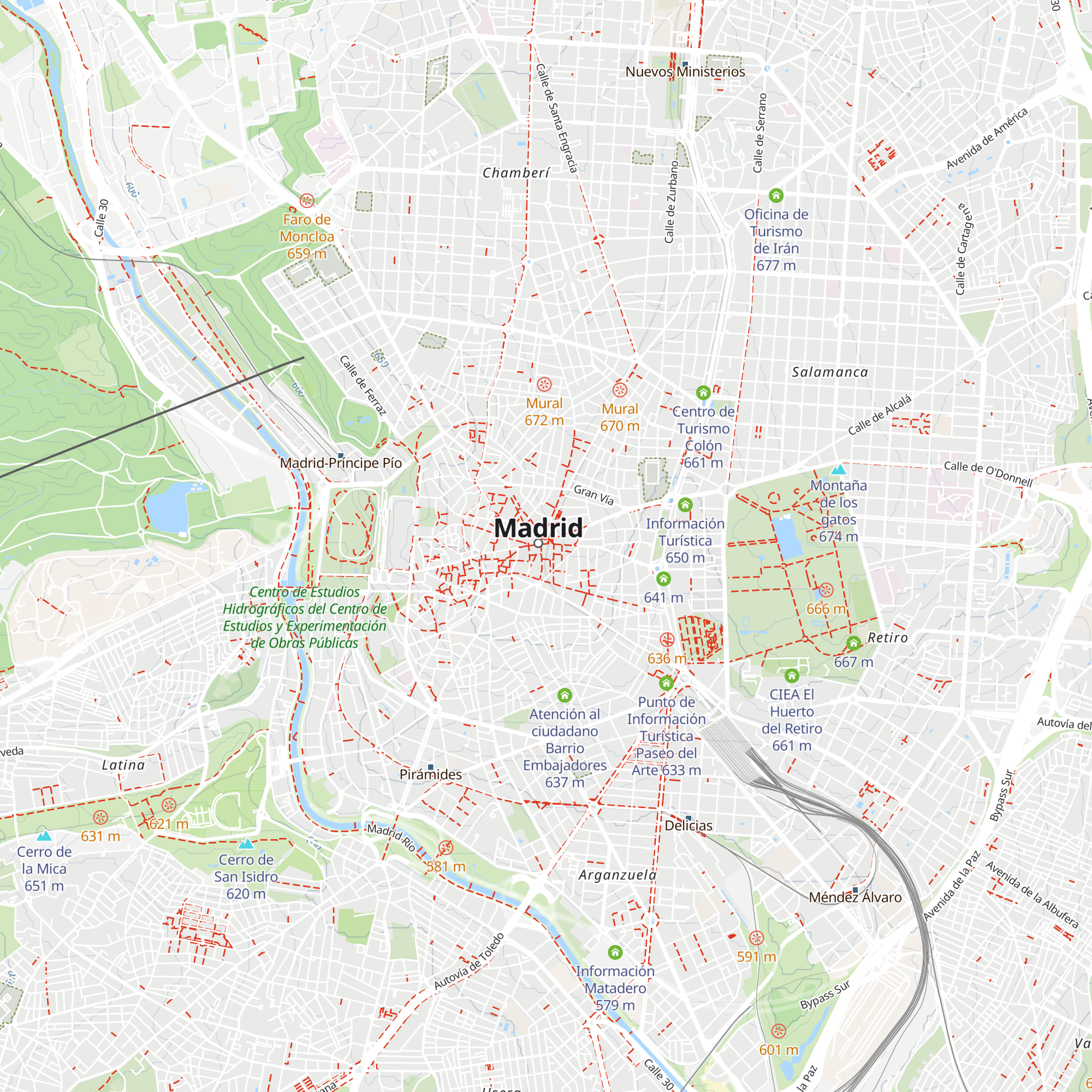 Sol Tourist Centre map