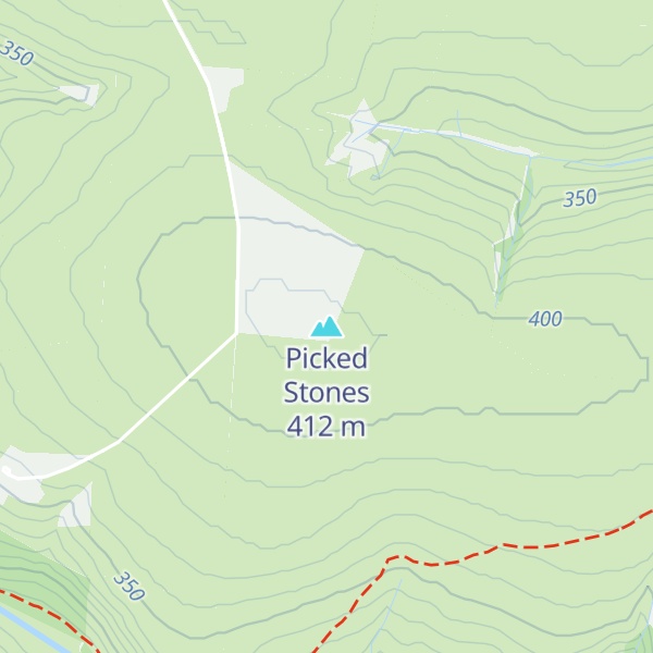 Map of Picked Stones