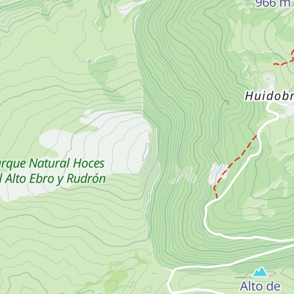 Map of Peña Otero