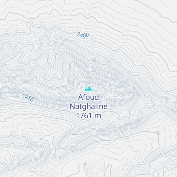 Map of Afoud Natghaline