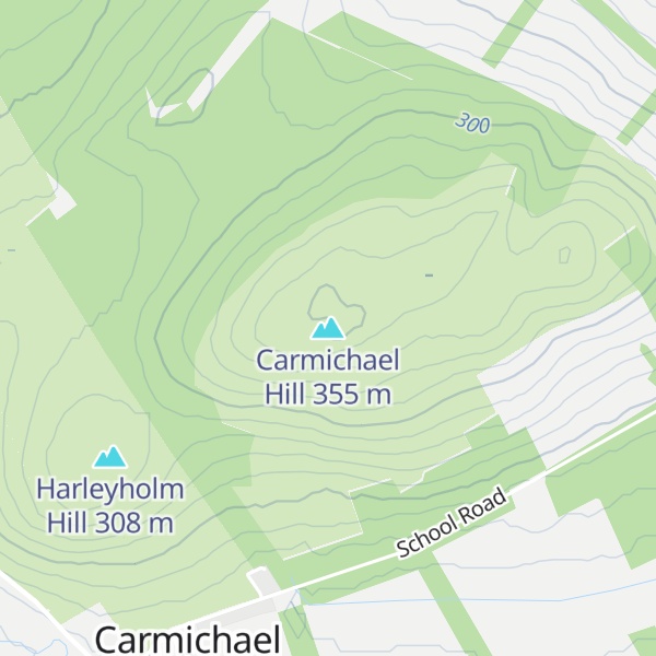 Map of Carmichael Hill