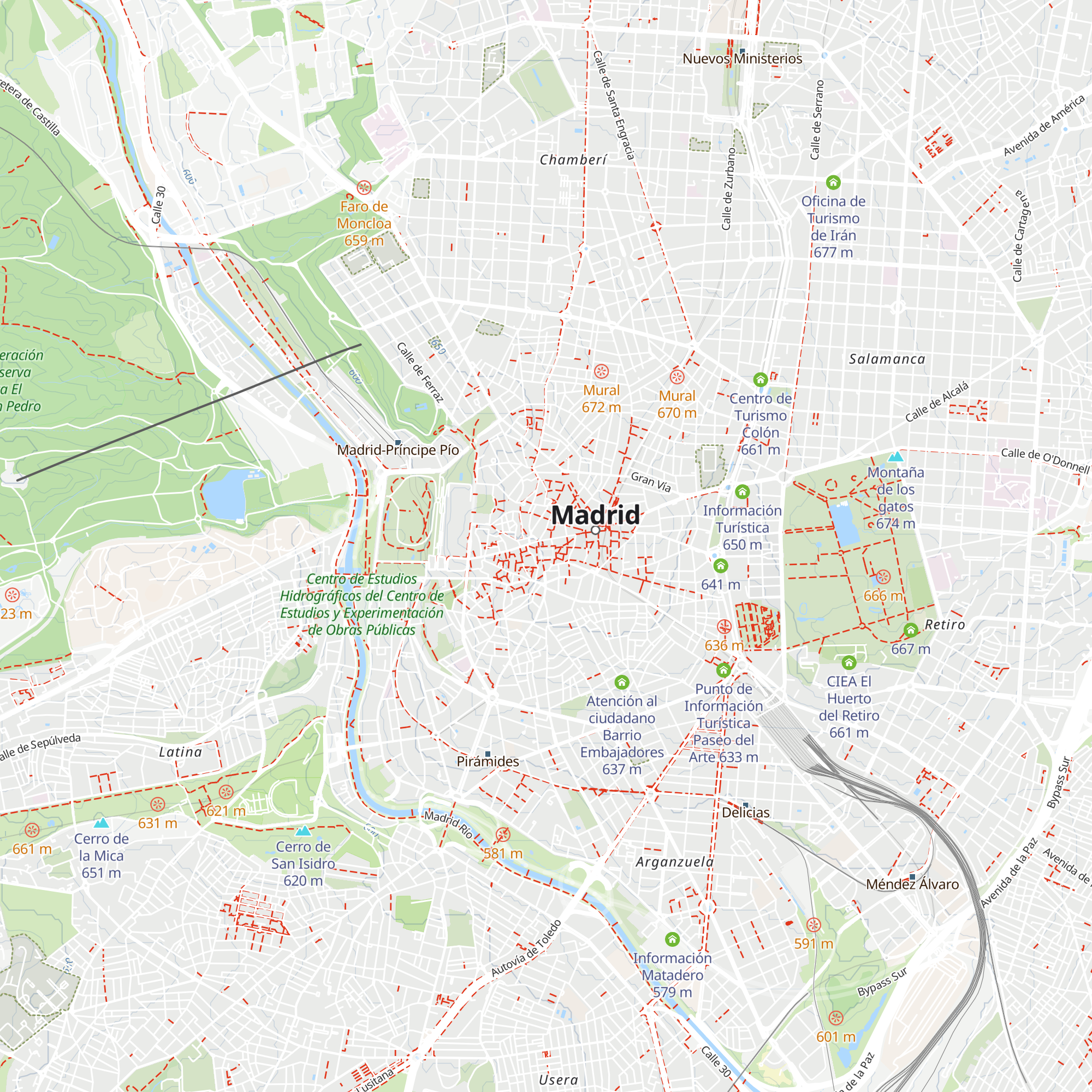 Centro de Turismo Plaza Mayor map