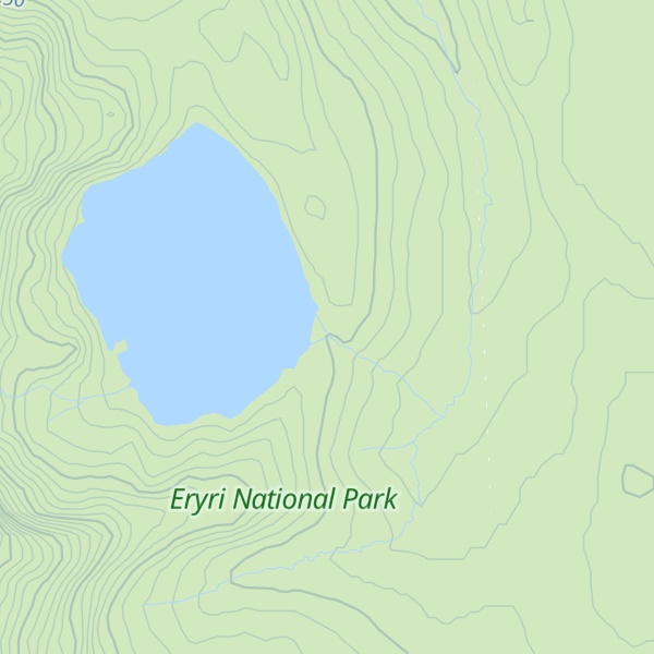 Map of Arenig Fawr