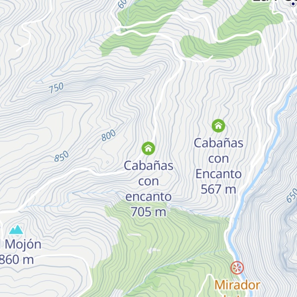 Map of Cabañas con encanto