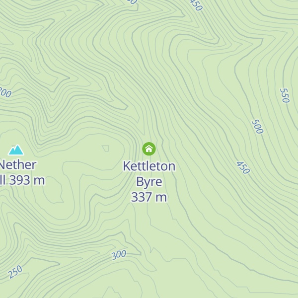 Map of Kettleton Byre
