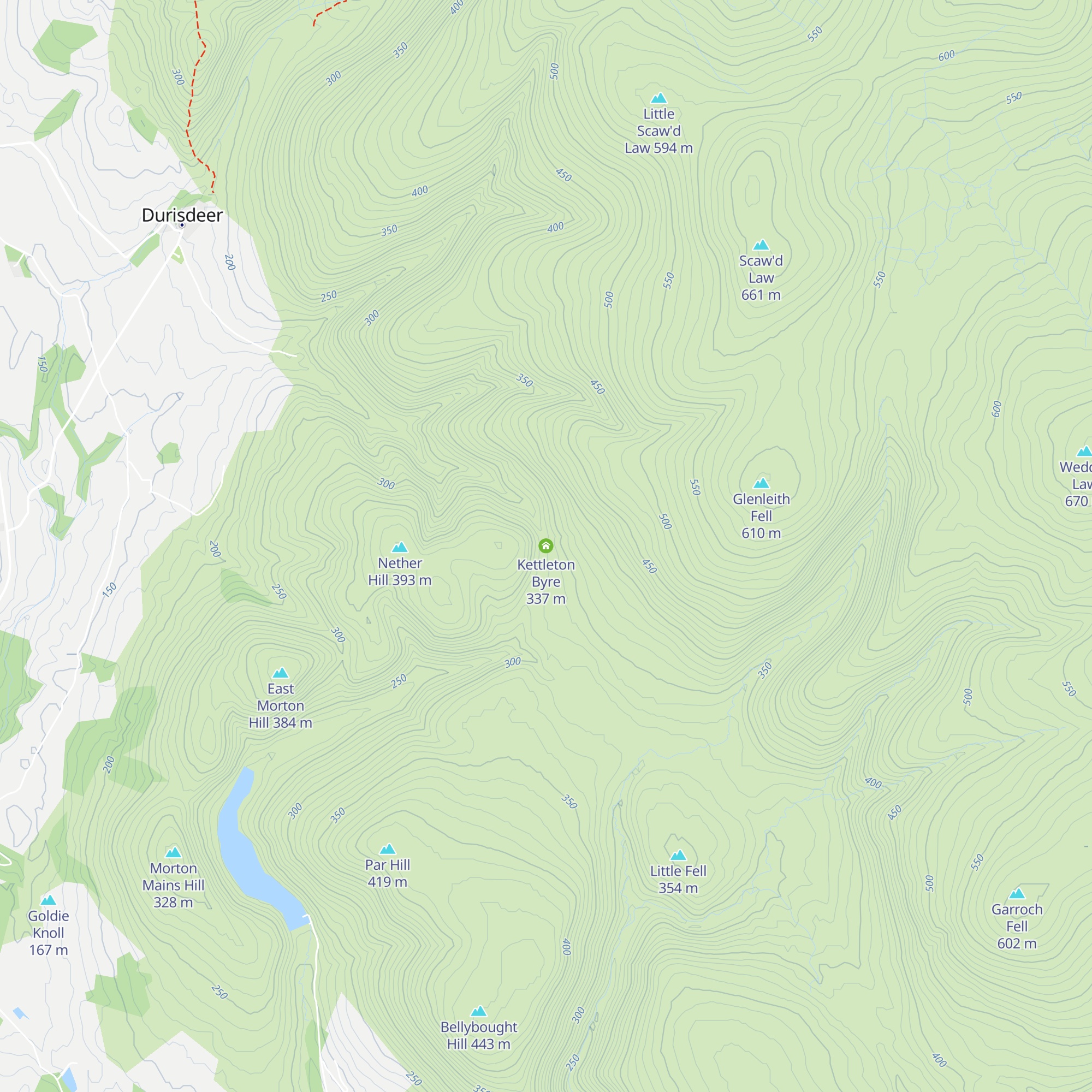 Kettleton Byre map
