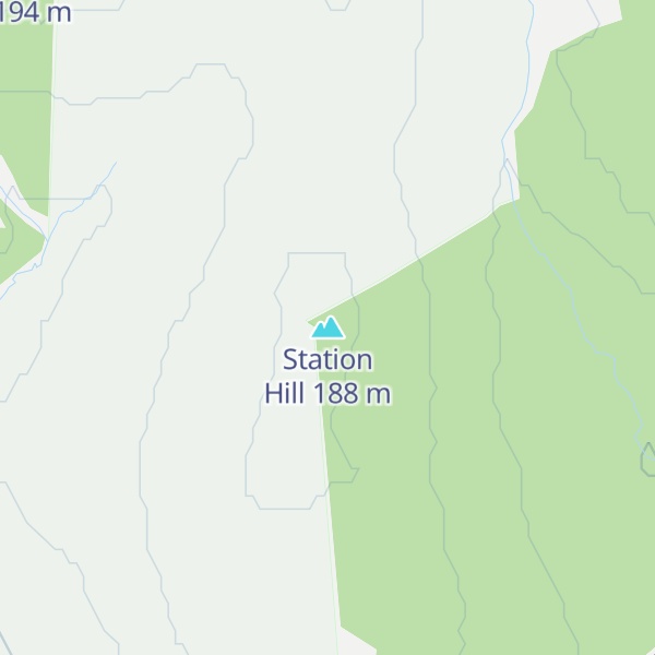 Map of Station Hill