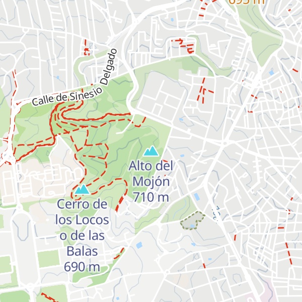 Map of Alto del Mojón