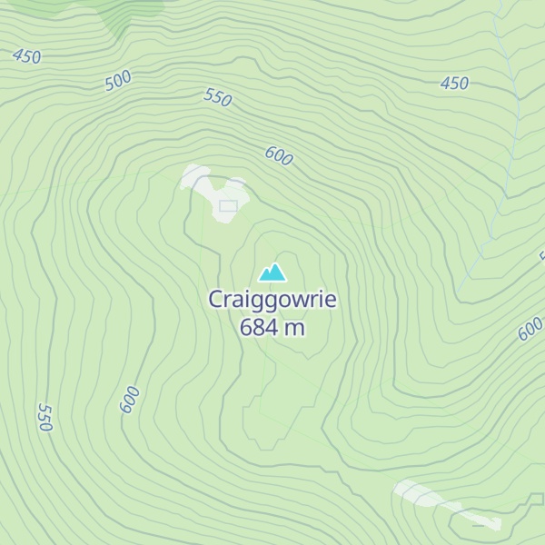 Map of Craiggowrie