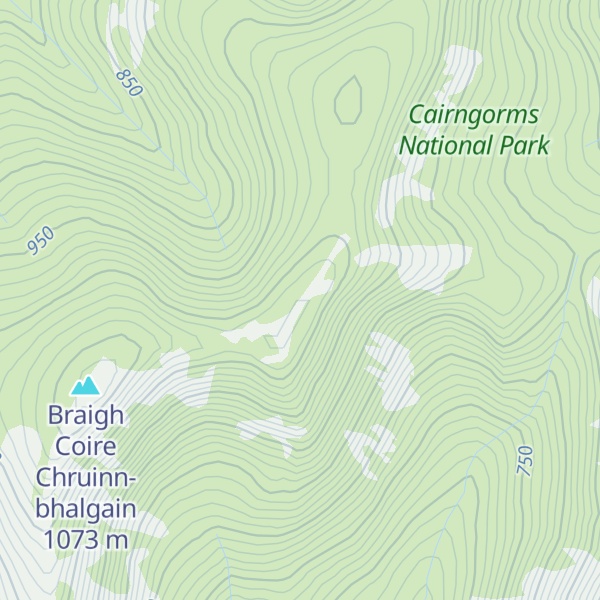 Map of Beinn a’ Ghlo