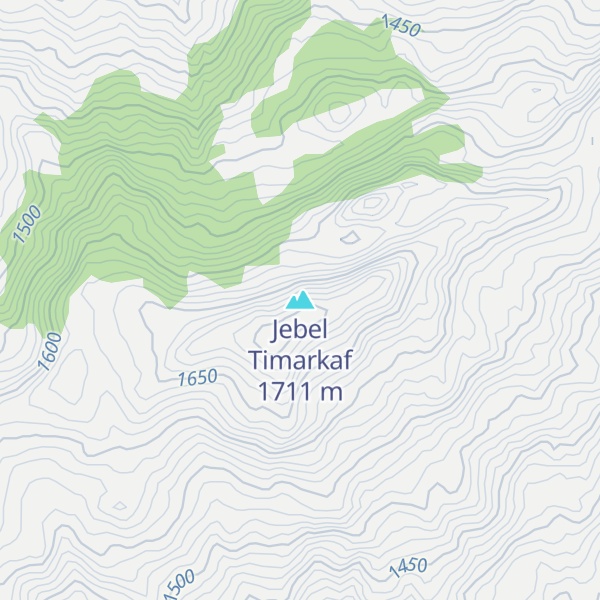 Map of Jebel Timarkaf