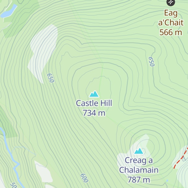 Map of Castle Hill