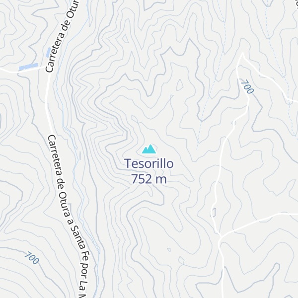 Map of Tesorillo