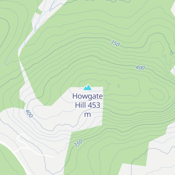 Map of Howgate Hill
