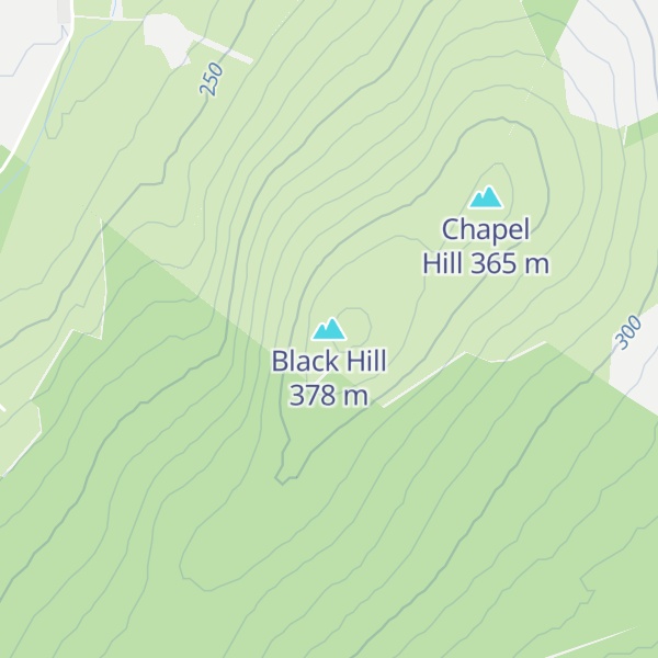 Map of Black Hill