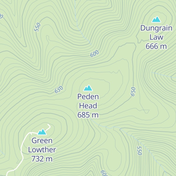 Map of Peden Head
