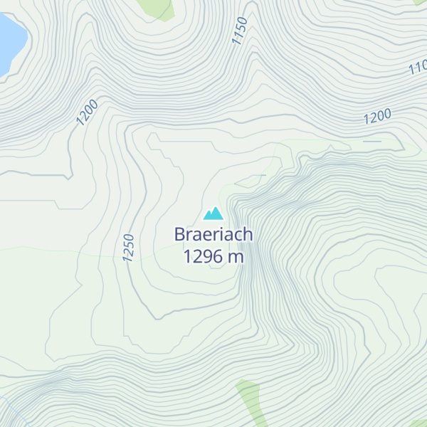 Map of Braeriach
