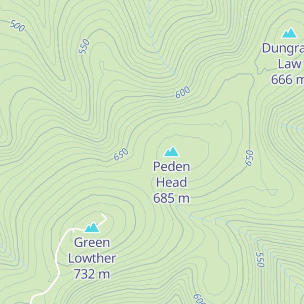 Map of Windy Knoll