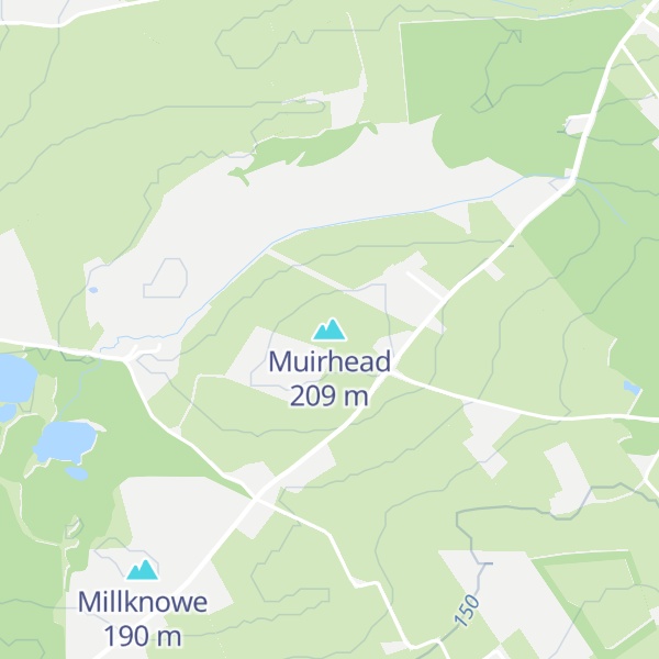 Map of Muirhead