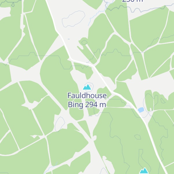 Map of Fauldhouse Bing