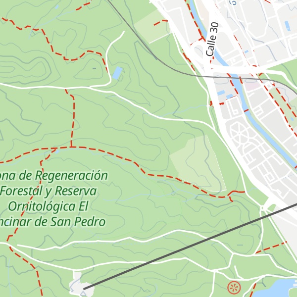 Map of Cerro de las Canteras