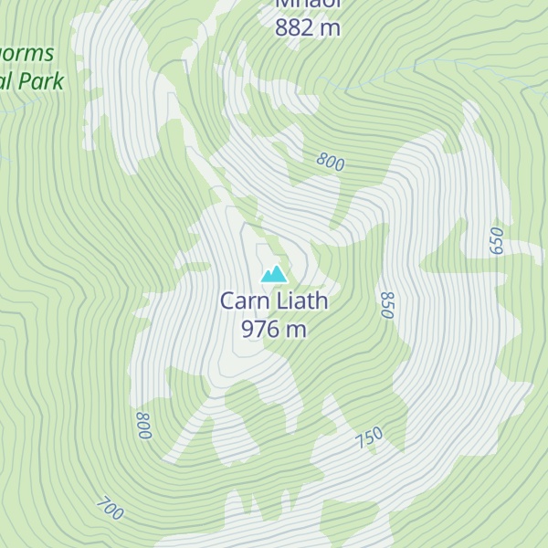 Map of Carn Liath