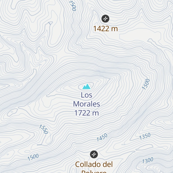 Map of Los Morales