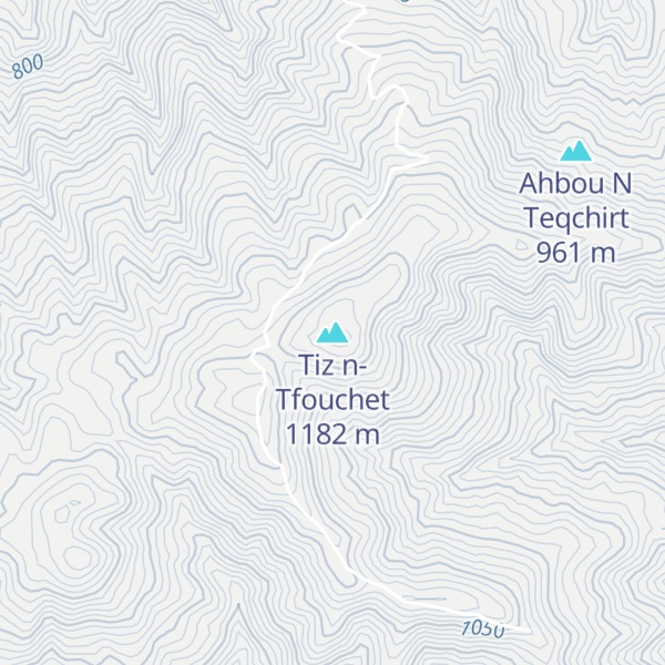Map of Tiz n-Tfouchet