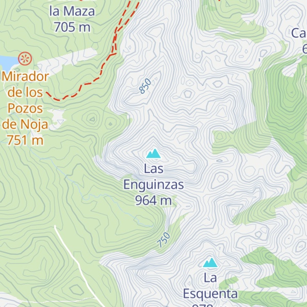 Map of Las Enguinzas