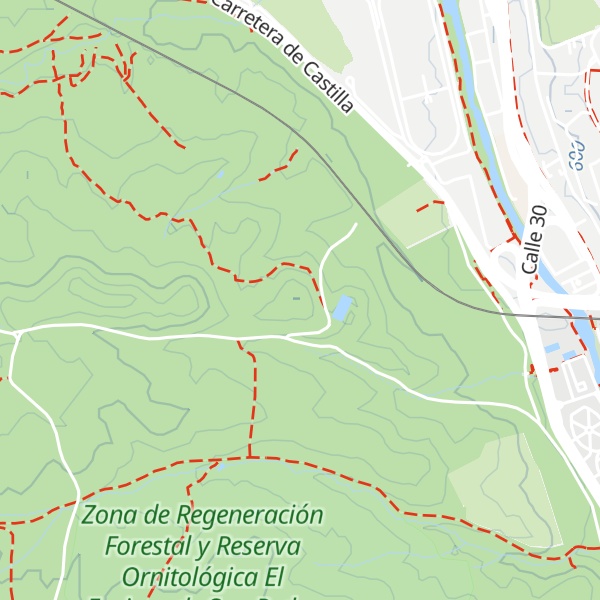 Map of Cerro de Morán