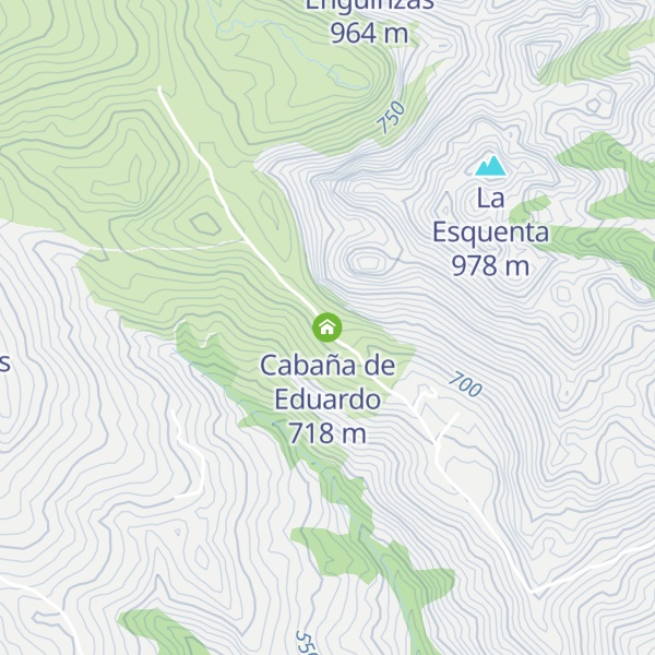 Map of Cabaña de Eduardo